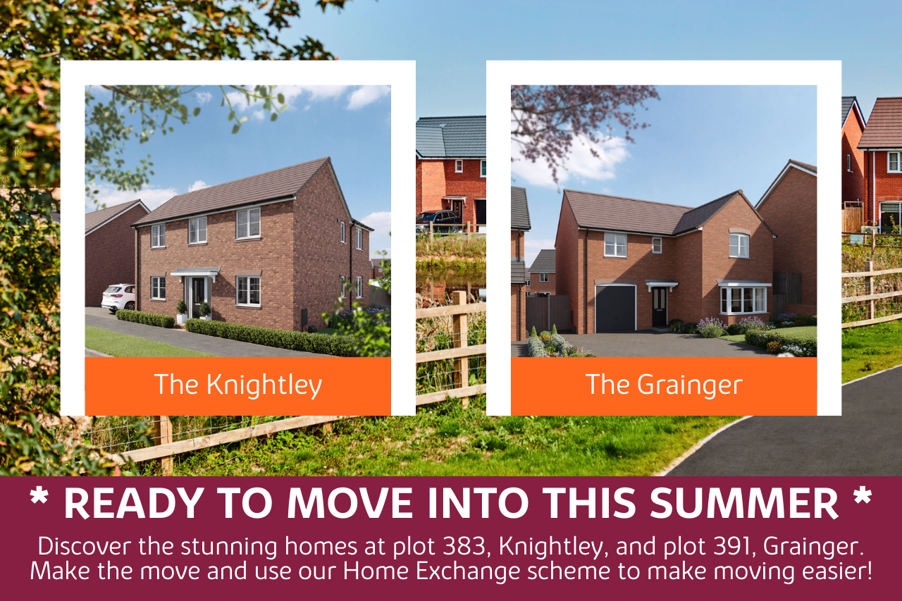 New Build Homes & Houses for Sale in Redhill near Telford The